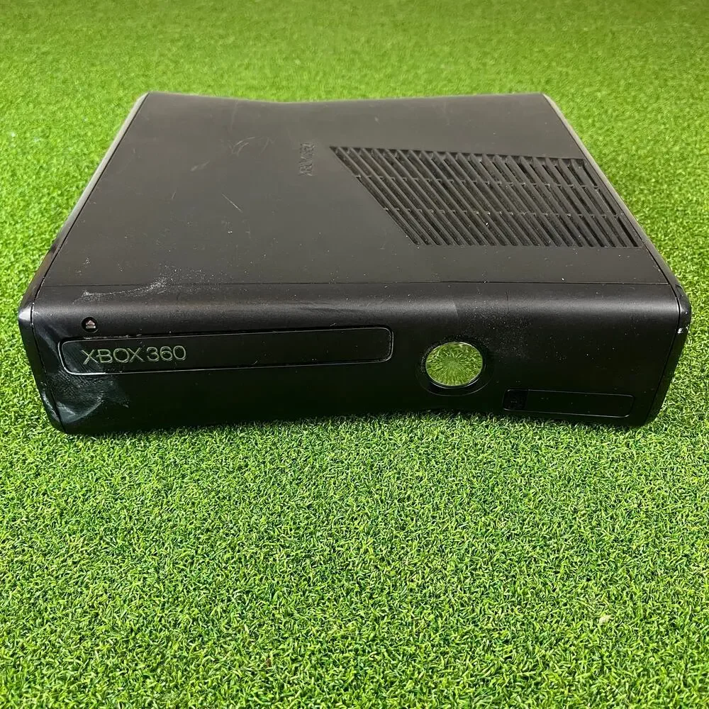 Microsoft Xbox 360 S Slim Console Model 1439 Tested Working No HDD Console Only
